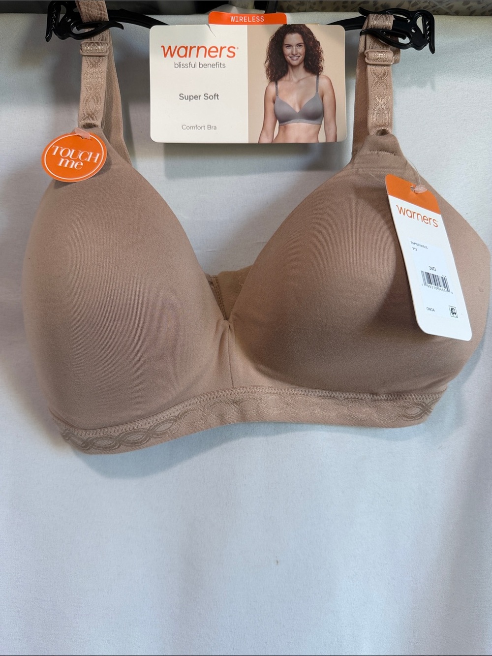 Warners Super Soft Comfort Bra in light nude